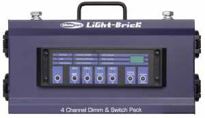 Lightbrick 4 Kanal/5A DMX-512 Dimmer